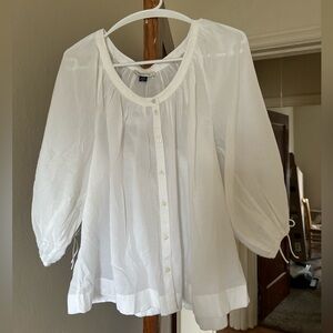 American eagle peasant blouse